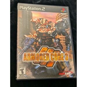 Armored Core 3 (PlayStation 2, 2002) - Tactical Mech Action (CBI) RARE